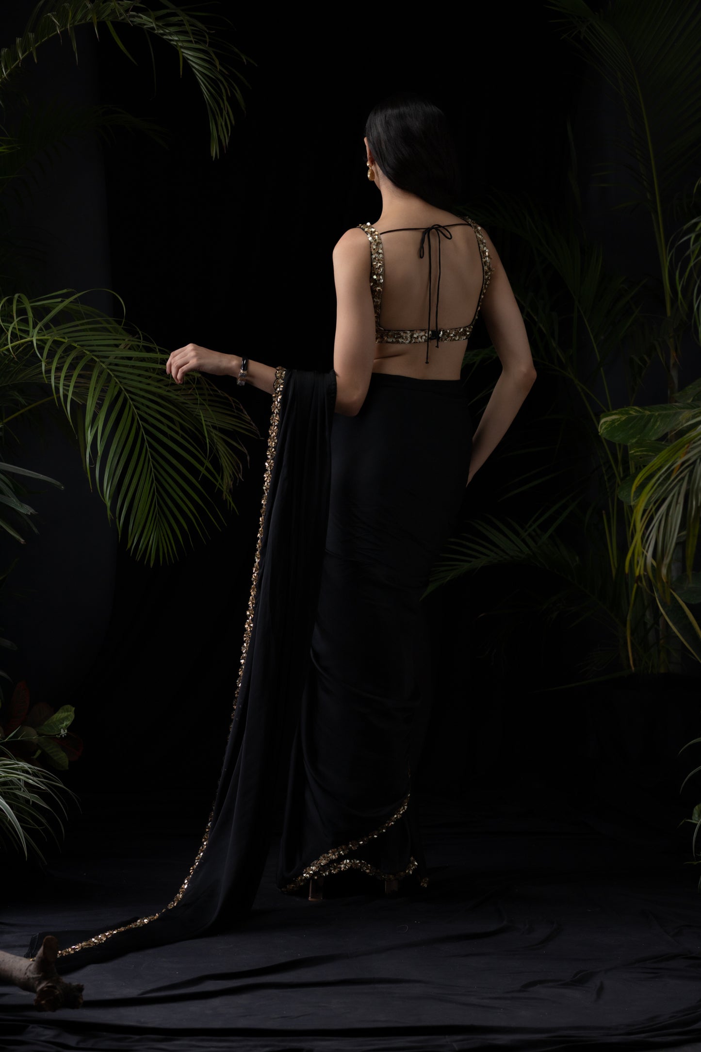Shadowgold saree
