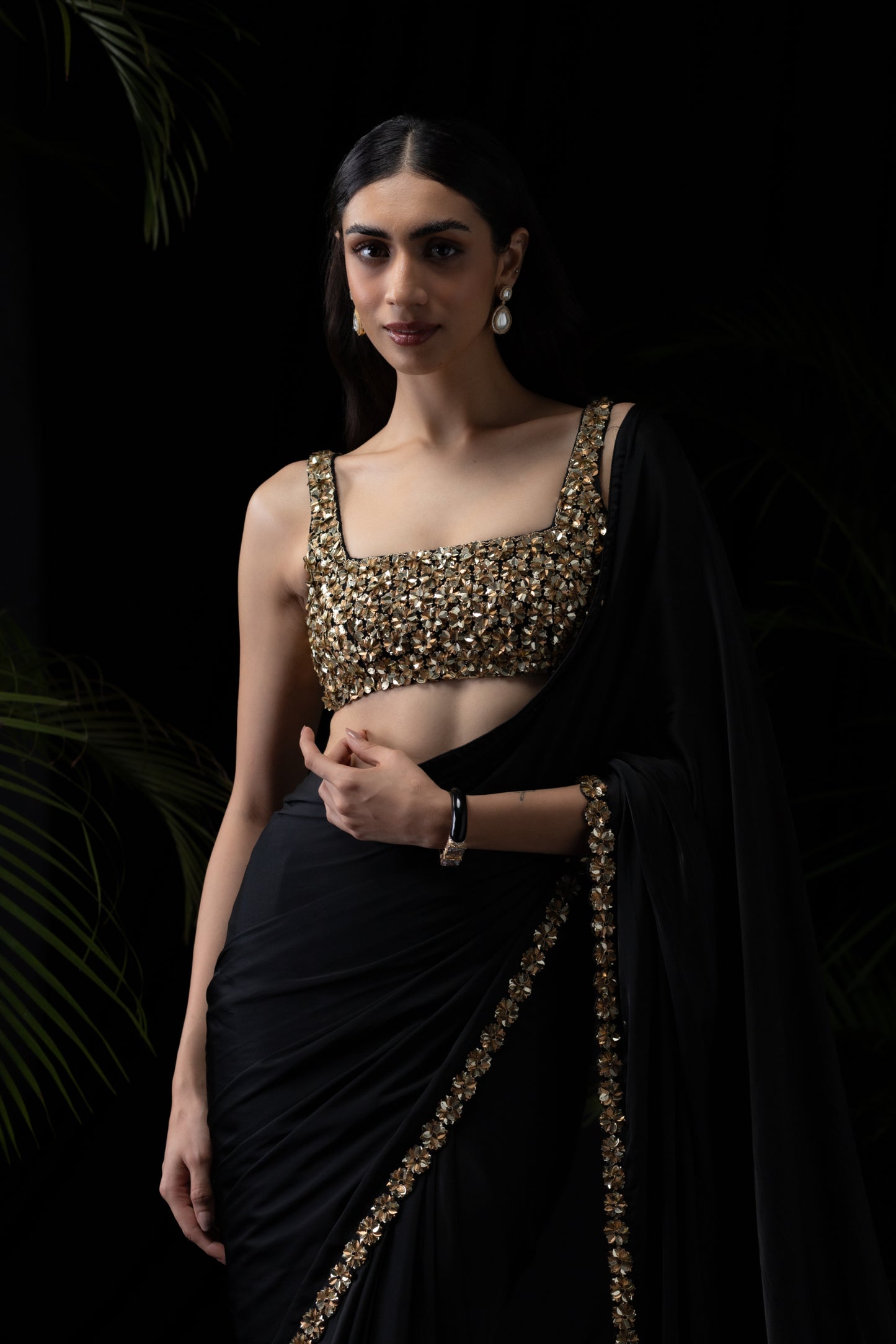 Shadowgold saree
