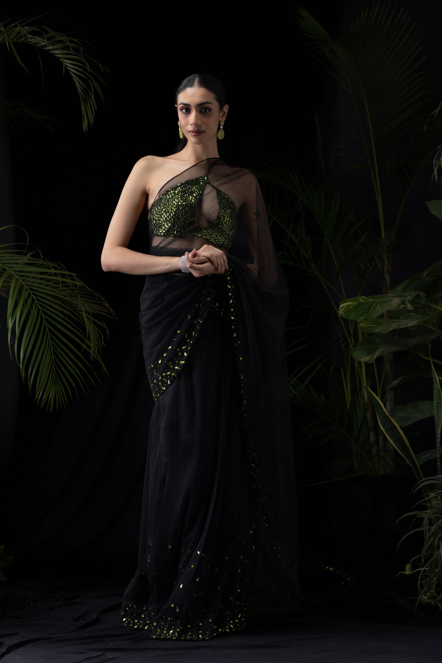 Firefly pre draped saree