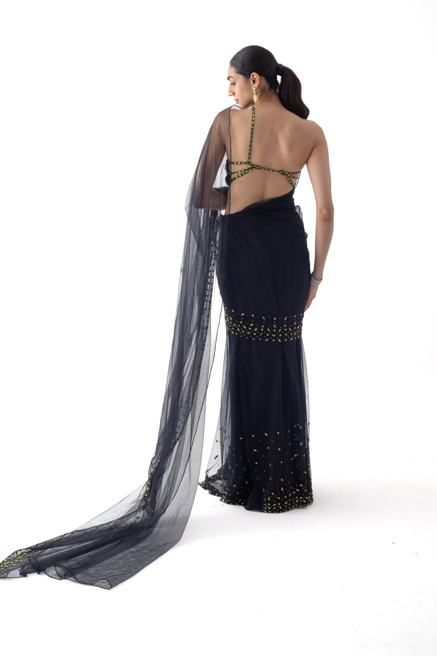 Firefly pre draped saree