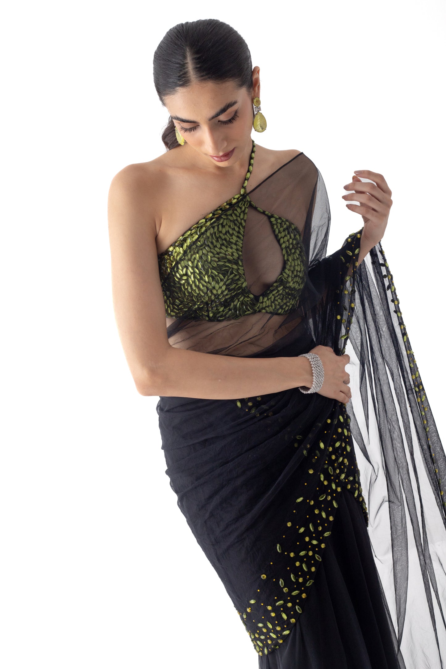 Firefly pre draped saree