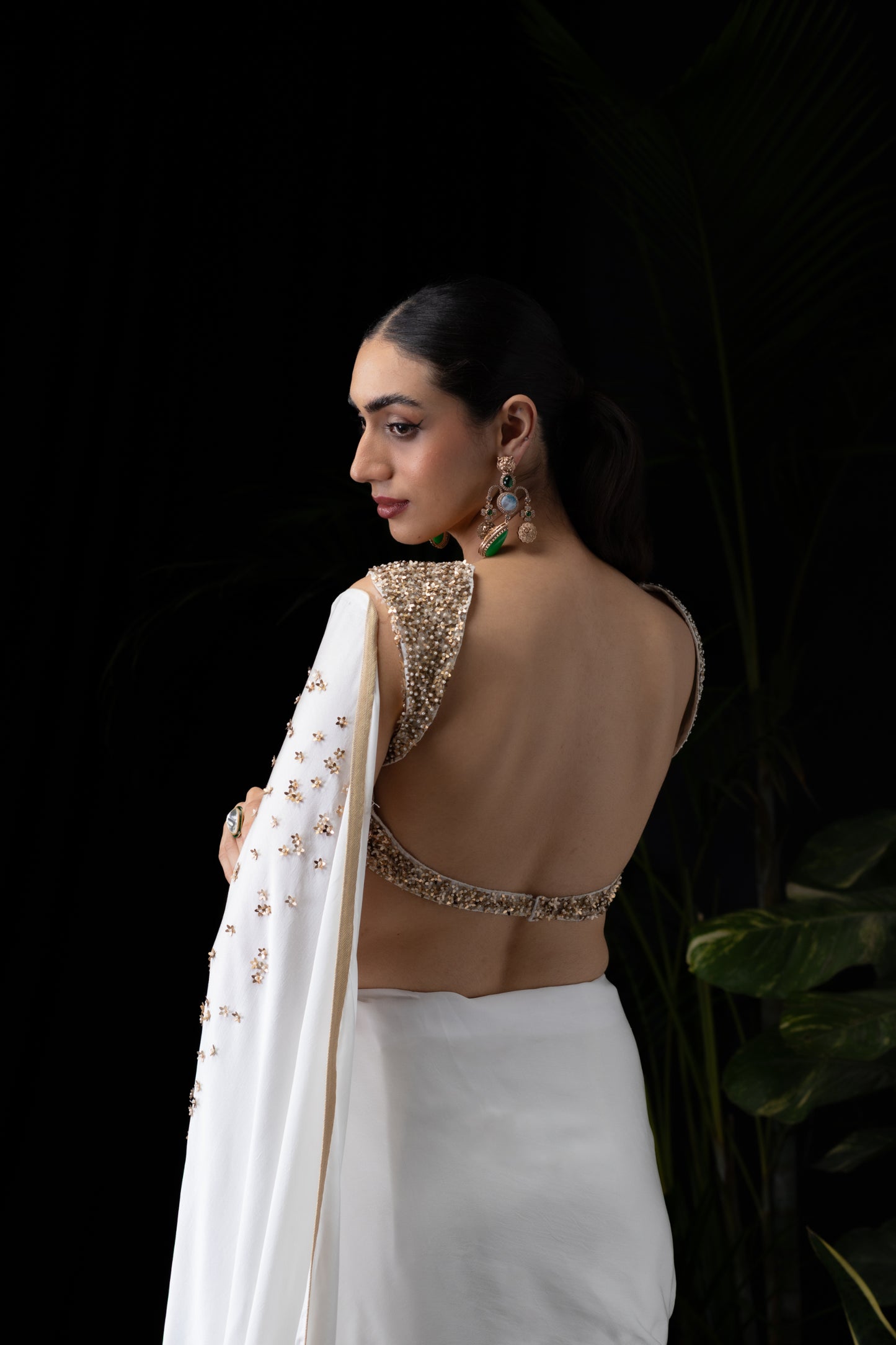 Stardust saree