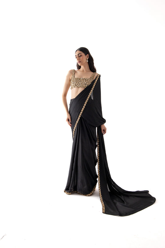 Shadowgold saree