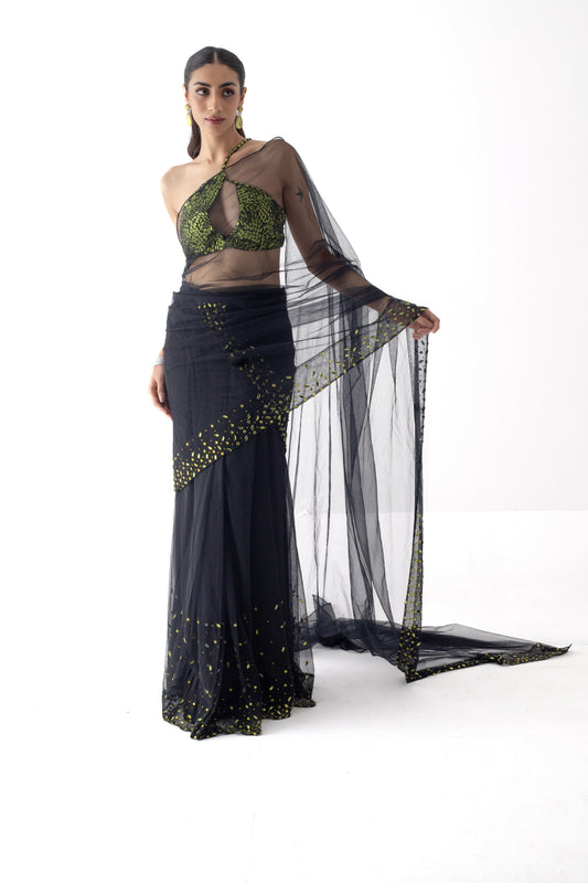 Firefly  pre draped saree