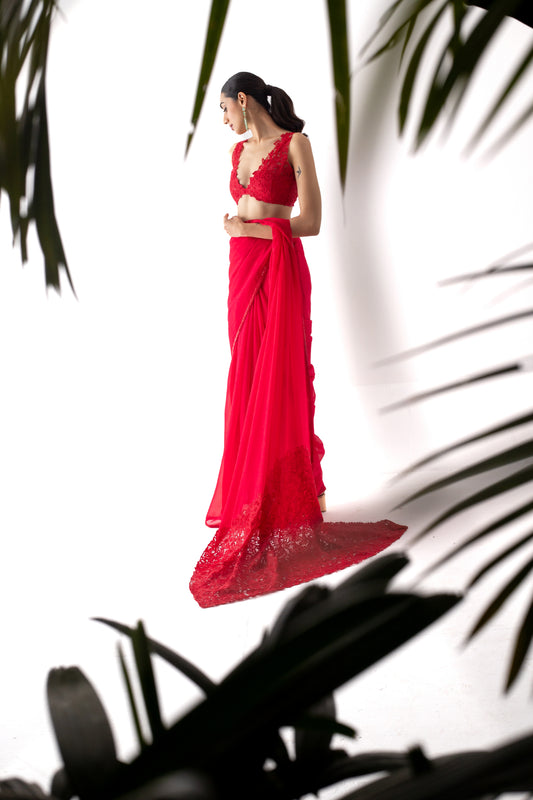 Crimsa saree